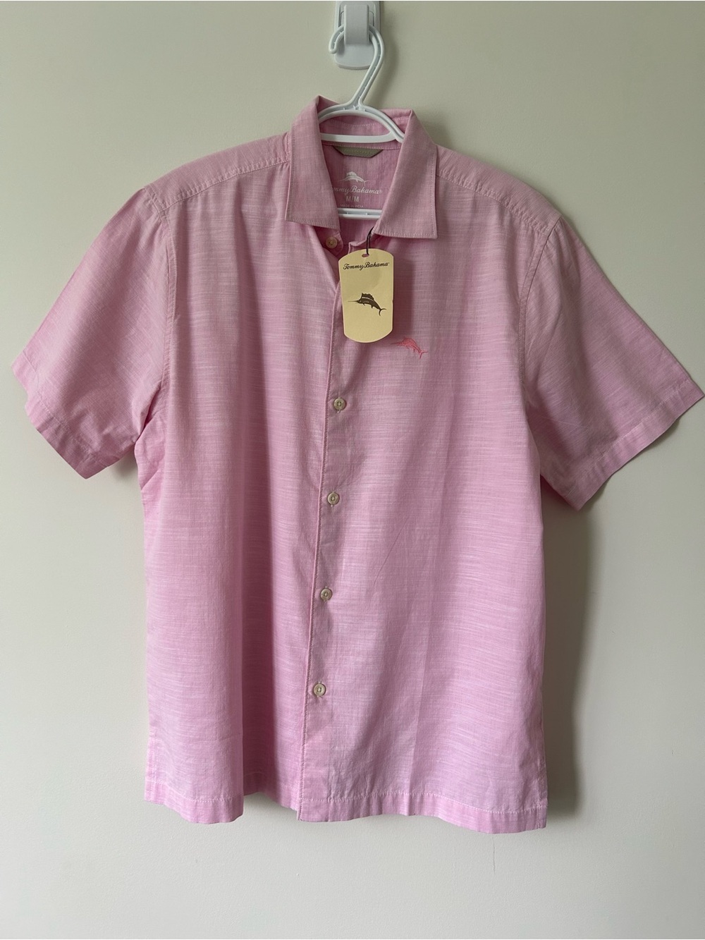 Tommy Bahama 100% Cotton Short Sleeve Button Up Casual Shirt